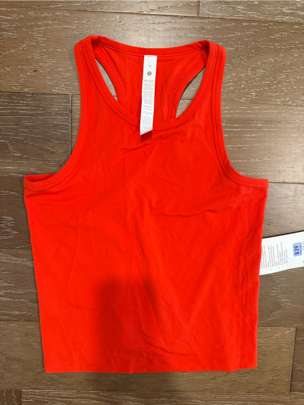 lululemon athletica Kids One-Piece Bodysuit in Vibrant Red